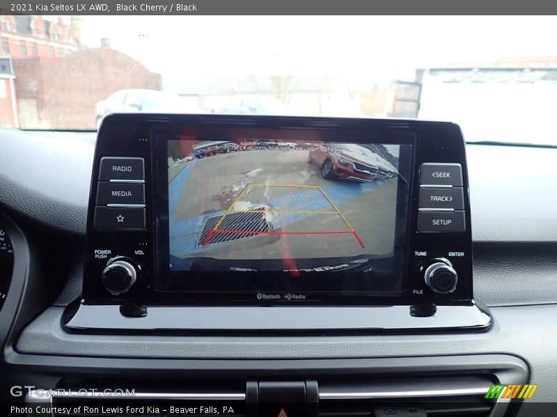 Black Cherry / Black 2021 Kia Seltos LX AWD
