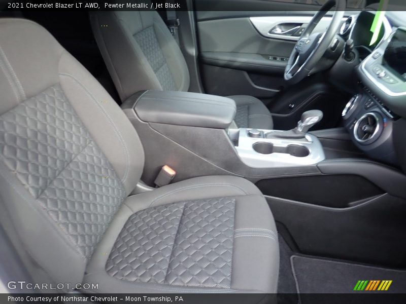 Pewter Metallic / Jet Black 2021 Chevrolet Blazer LT AWD
