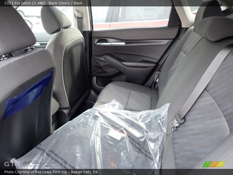 Black Cherry / Black 2021 Kia Seltos LX AWD