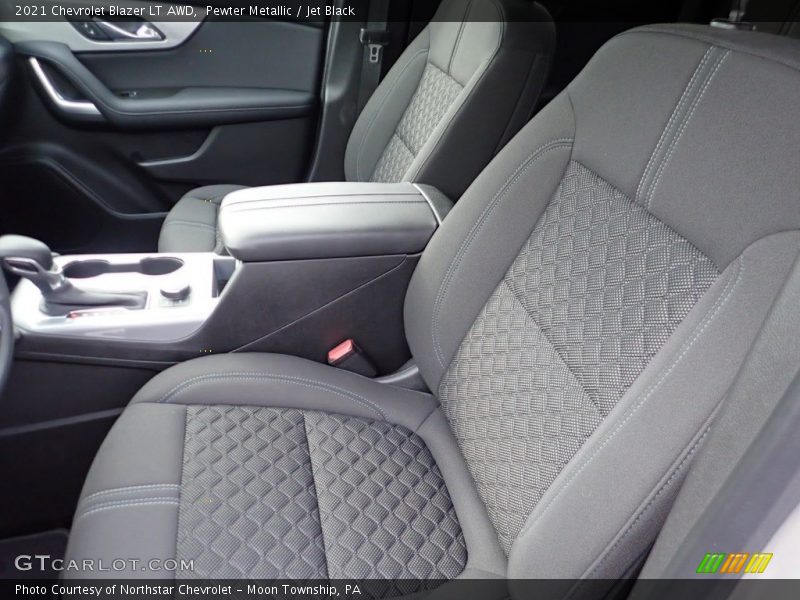 Pewter Metallic / Jet Black 2021 Chevrolet Blazer LT AWD