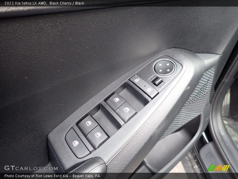 Black Cherry / Black 2021 Kia Seltos LX AWD