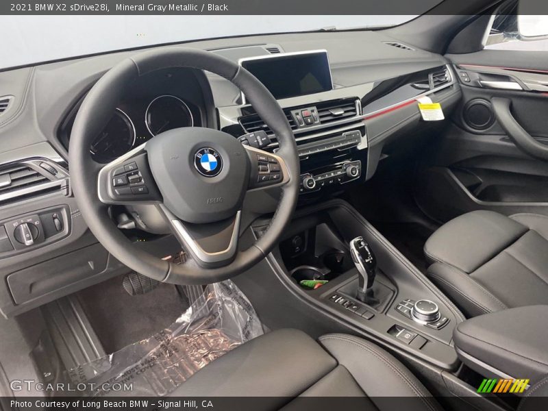 Mineral Gray Metallic / Black 2021 BMW X2 sDrive28i