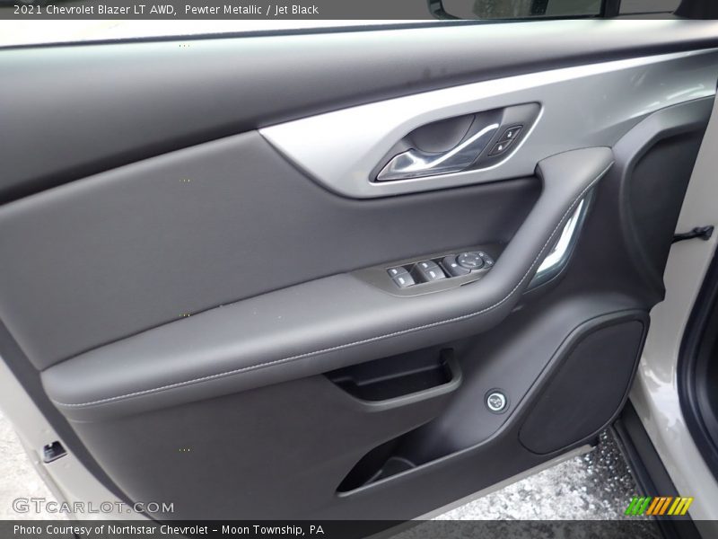 Pewter Metallic / Jet Black 2021 Chevrolet Blazer LT AWD
