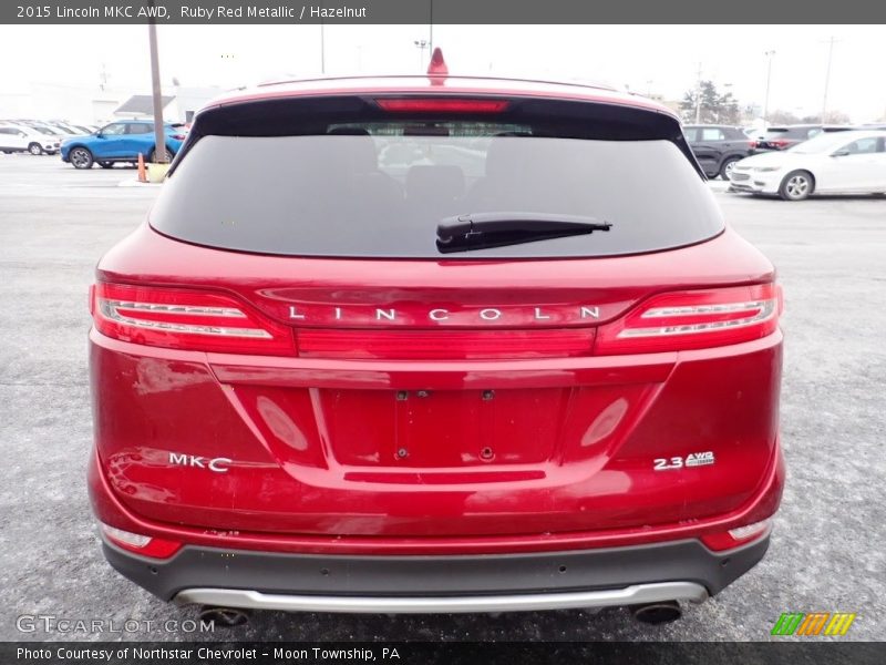 Ruby Red Metallic / Hazelnut 2015 Lincoln MKC AWD