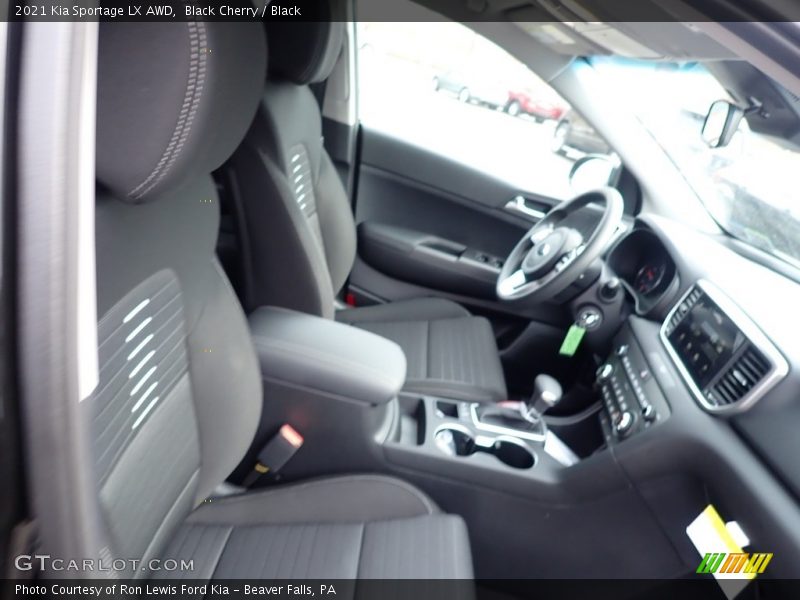 Black Cherry / Black 2021 Kia Sportage LX AWD