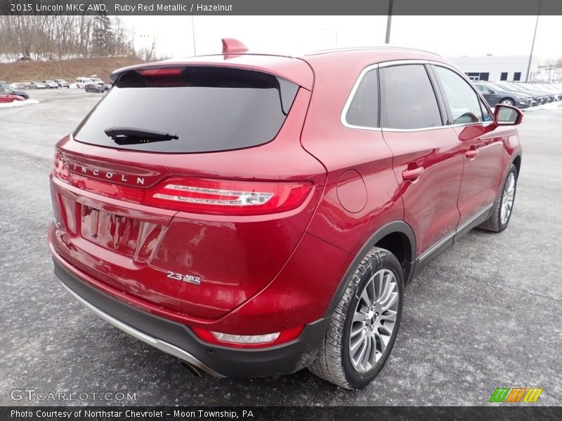 Ruby Red Metallic / Hazelnut 2015 Lincoln MKC AWD