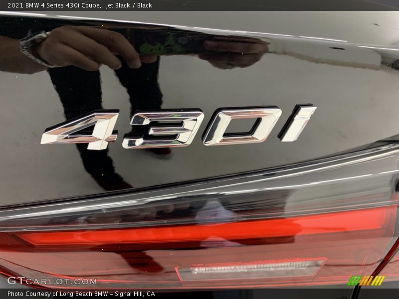 Jet Black / Black 2021 BMW 4 Series 430i Coupe