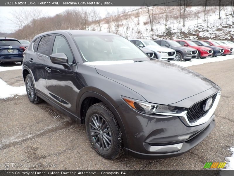 Front 3/4 View of 2021 CX-5 Touring AWD