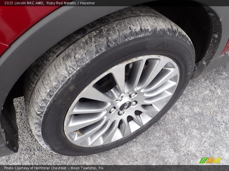 Ruby Red Metallic / Hazelnut 2015 Lincoln MKC AWD