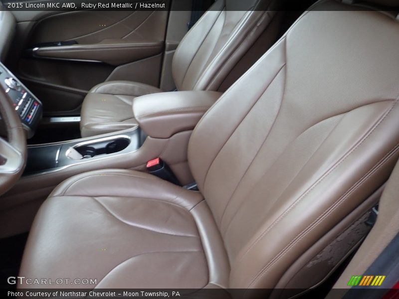 Ruby Red Metallic / Hazelnut 2015 Lincoln MKC AWD