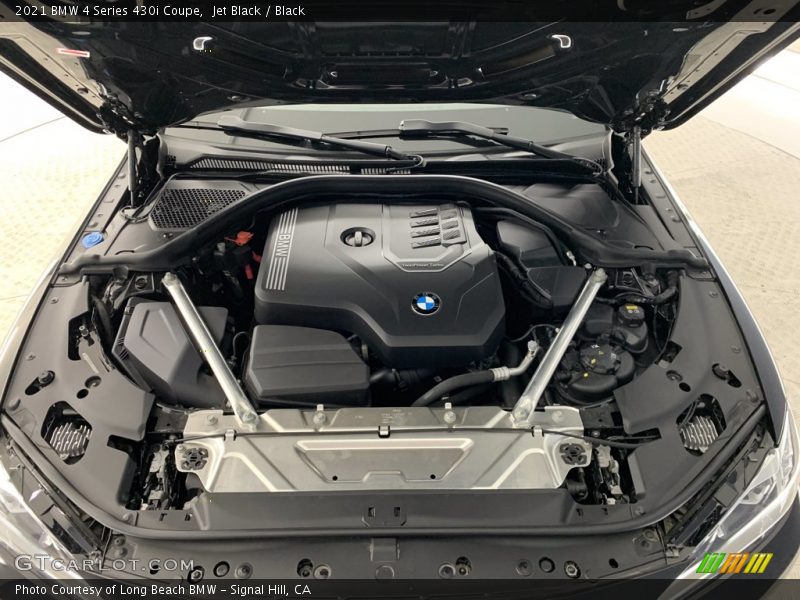 Jet Black / Black 2021 BMW 4 Series 430i Coupe