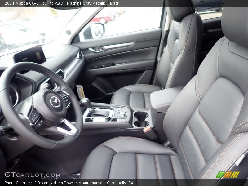 Machine Gray Metallic / Black 2021 Mazda CX-5 Touring AWD