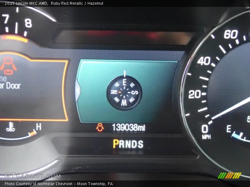 Ruby Red Metallic / Hazelnut 2015 Lincoln MKC AWD