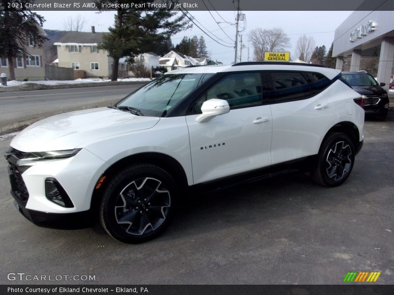 Iridescent Pearl Tricoat / Jet Black 2021 Chevrolet Blazer RS AWD