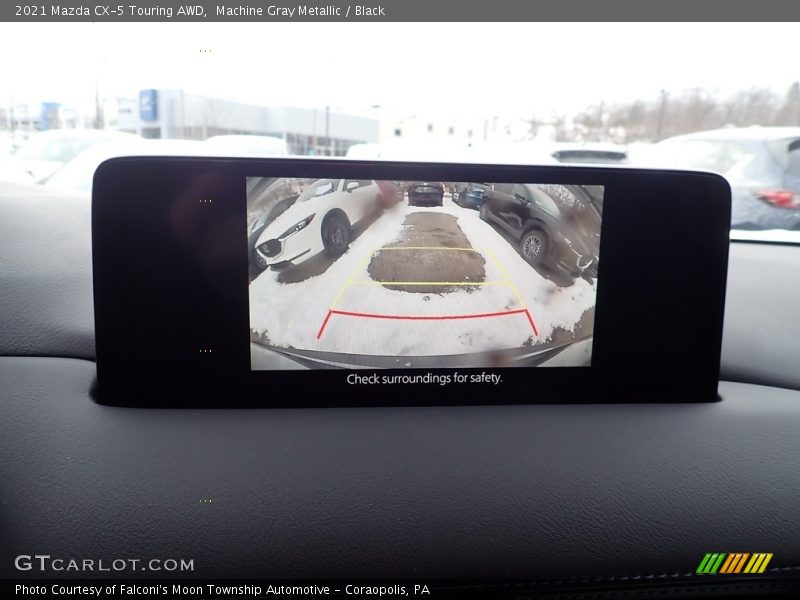 Machine Gray Metallic / Black 2021 Mazda CX-5 Touring AWD