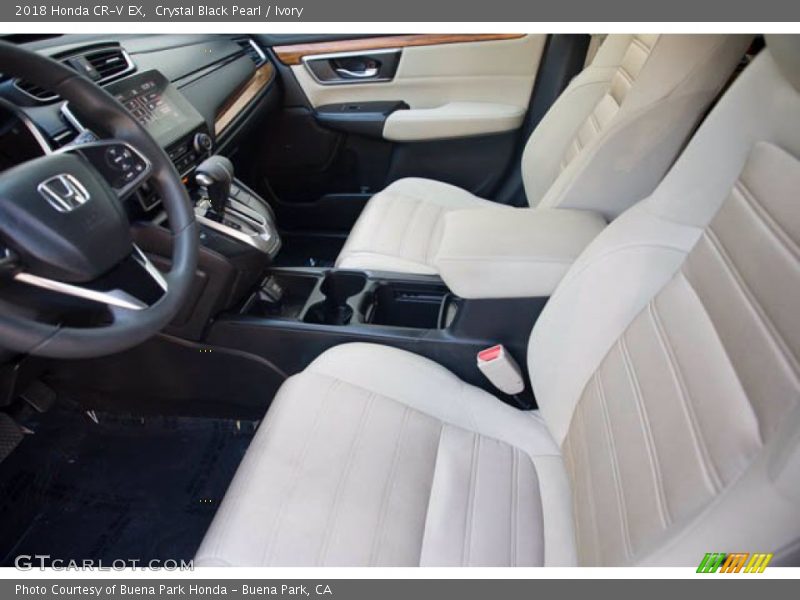 Crystal Black Pearl / Ivory 2018 Honda CR-V EX
