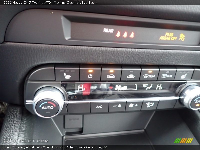 Machine Gray Metallic / Black 2021 Mazda CX-5 Touring AWD
