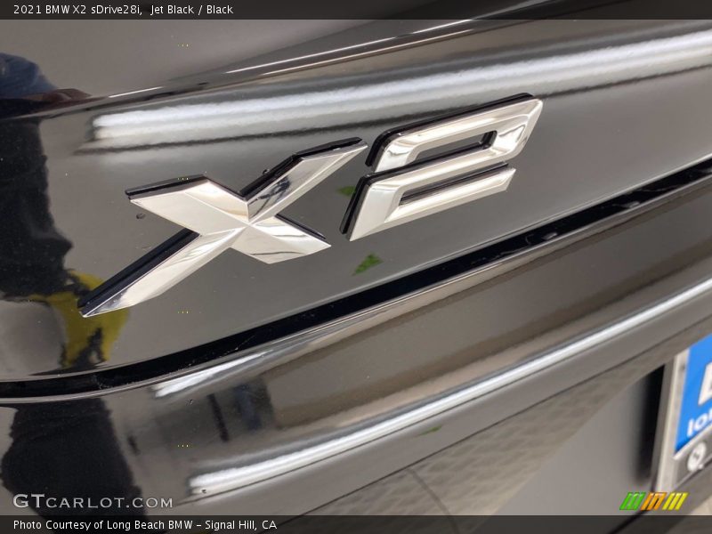 Jet Black / Black 2021 BMW X2 sDrive28i