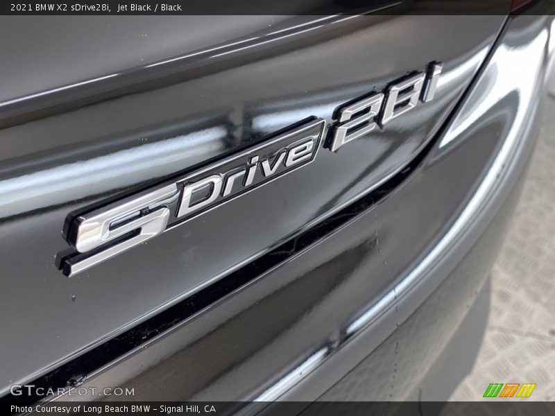 Jet Black / Black 2021 BMW X2 sDrive28i