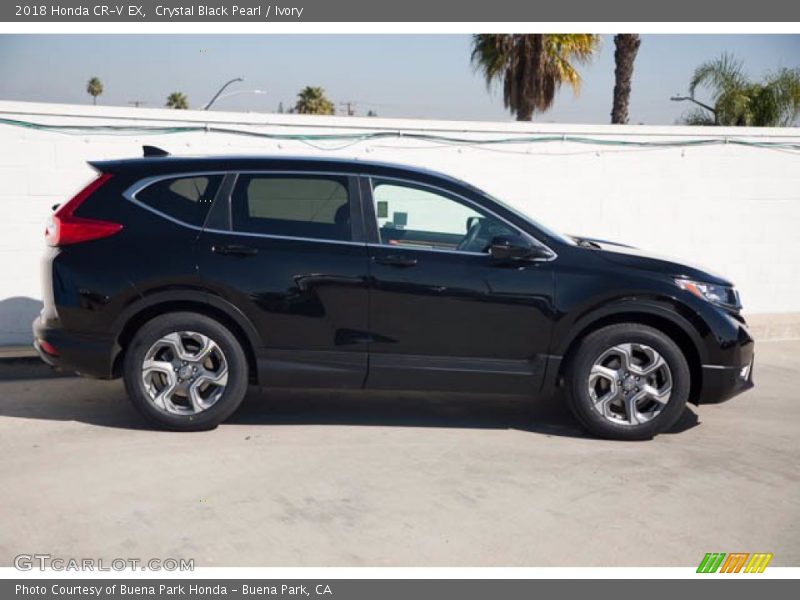 Crystal Black Pearl / Ivory 2018 Honda CR-V EX