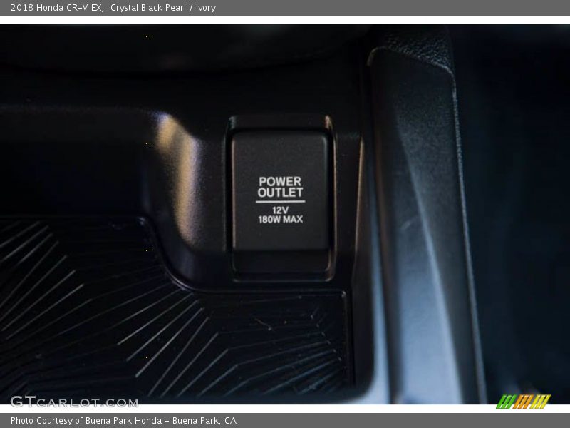 Crystal Black Pearl / Ivory 2018 Honda CR-V EX