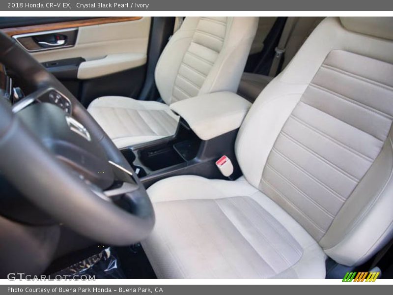 Crystal Black Pearl / Ivory 2018 Honda CR-V EX