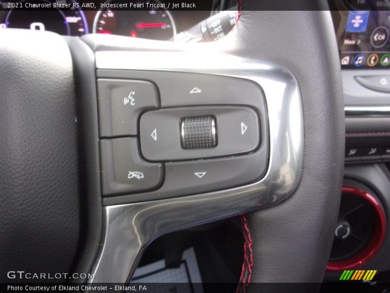 Iridescent Pearl Tricoat / Jet Black 2021 Chevrolet Blazer RS AWD