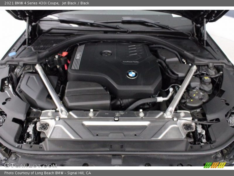 Jet Black / Black 2021 BMW 4 Series 430i Coupe