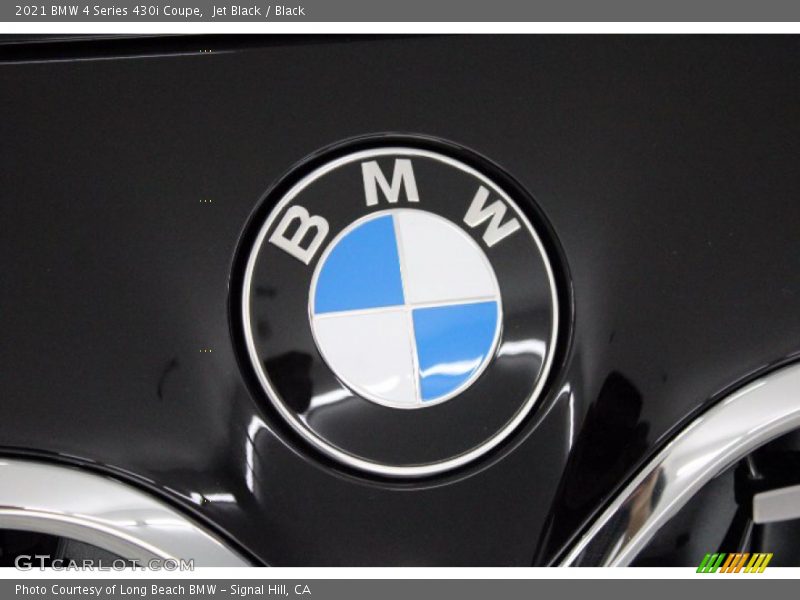 Jet Black / Black 2021 BMW 4 Series 430i Coupe