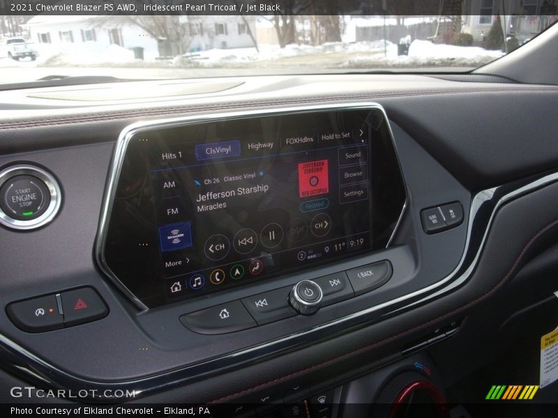 Iridescent Pearl Tricoat / Jet Black 2021 Chevrolet Blazer RS AWD