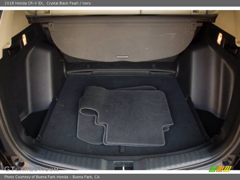 Crystal Black Pearl / Ivory 2018 Honda CR-V EX