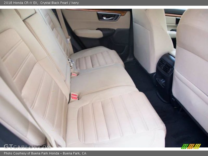 Crystal Black Pearl / Ivory 2018 Honda CR-V EX