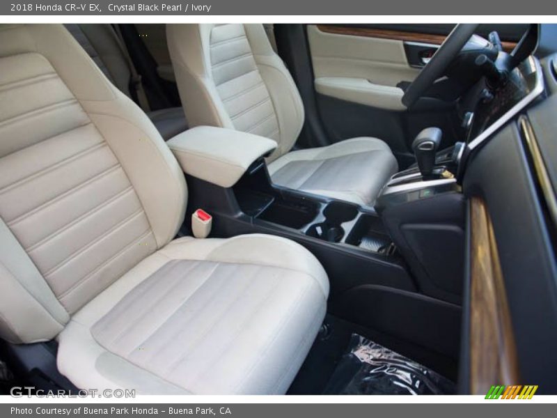Crystal Black Pearl / Ivory 2018 Honda CR-V EX