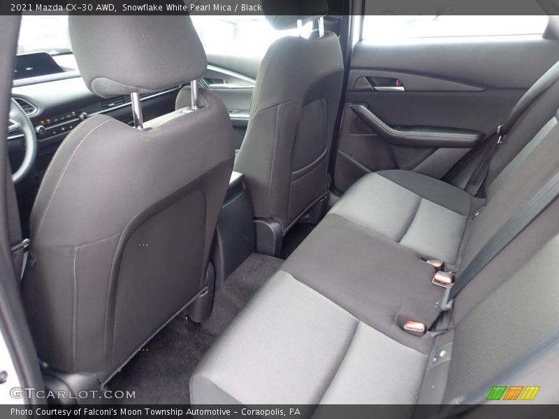 Snowflake White Pearl Mica / Black 2021 Mazda CX-30 AWD