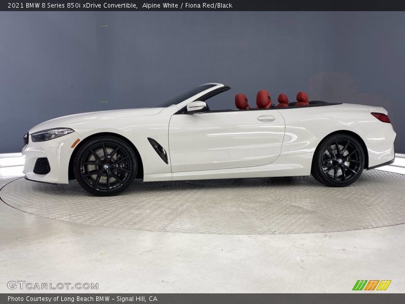  2021 8 Series 850i xDrive Convertible Alpine White