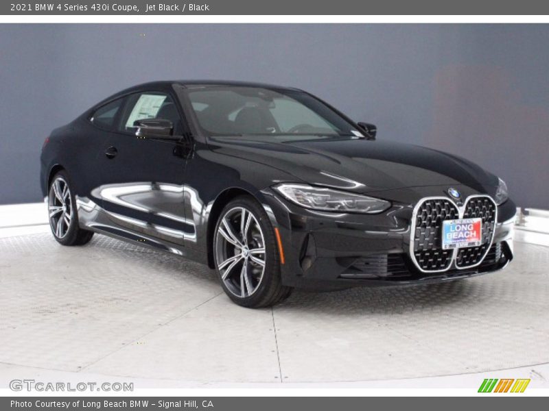 Jet Black / Black 2021 BMW 4 Series 430i Coupe