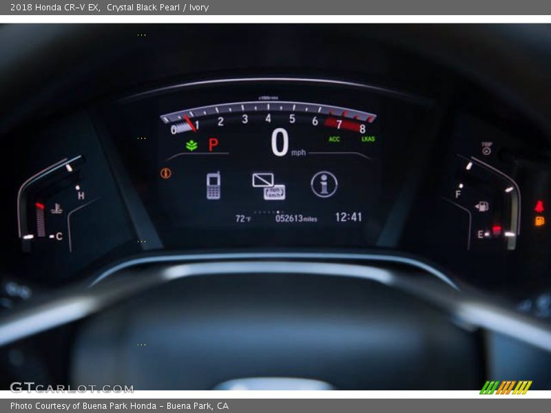 Crystal Black Pearl / Ivory 2018 Honda CR-V EX