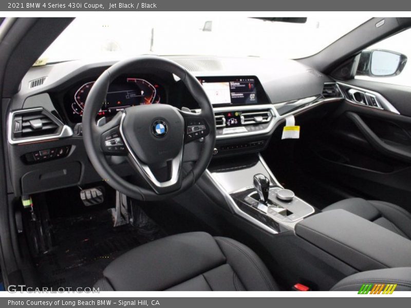 Jet Black / Black 2021 BMW 4 Series 430i Coupe
