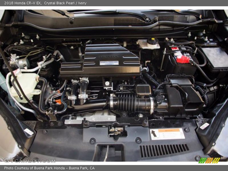 Crystal Black Pearl / Ivory 2018 Honda CR-V EX