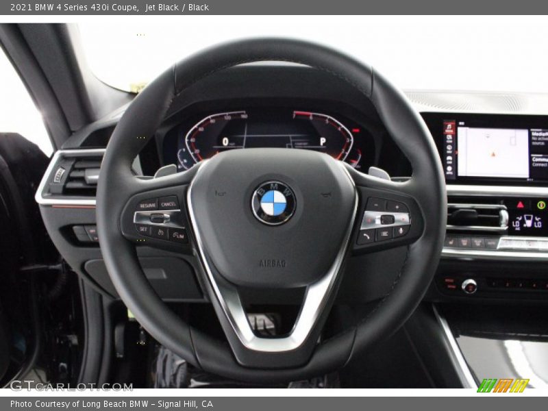 Jet Black / Black 2021 BMW 4 Series 430i Coupe