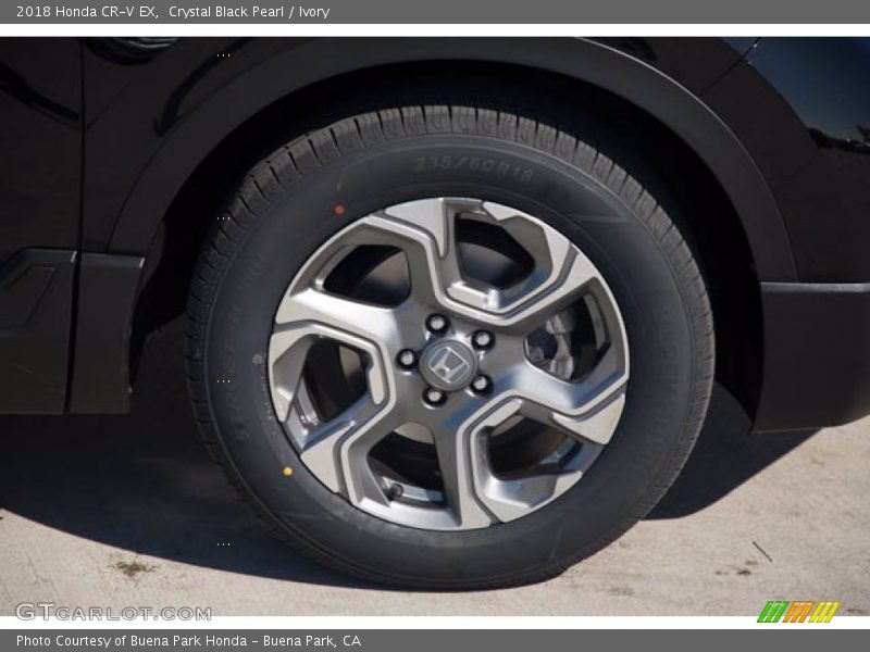 Crystal Black Pearl / Ivory 2018 Honda CR-V EX