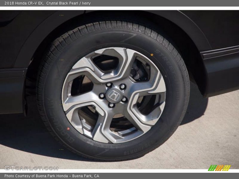 Crystal Black Pearl / Ivory 2018 Honda CR-V EX