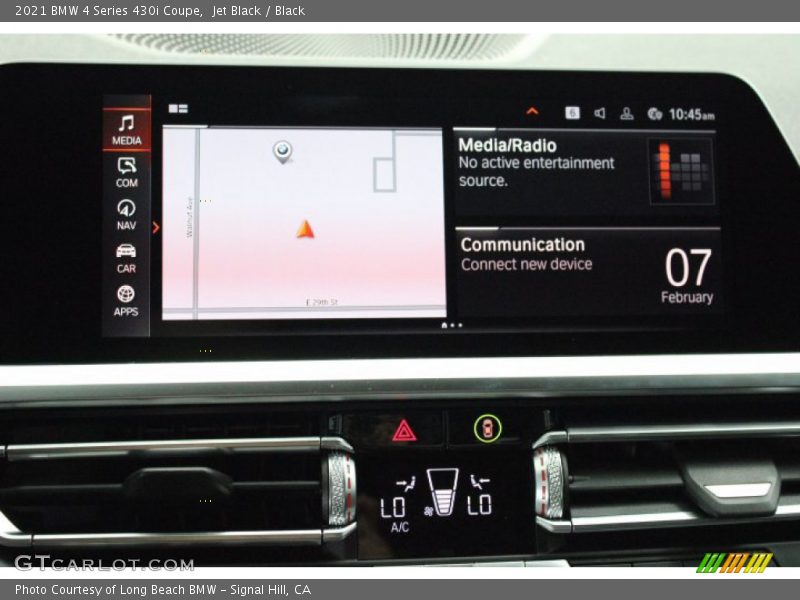 Jet Black / Black 2021 BMW 4 Series 430i Coupe