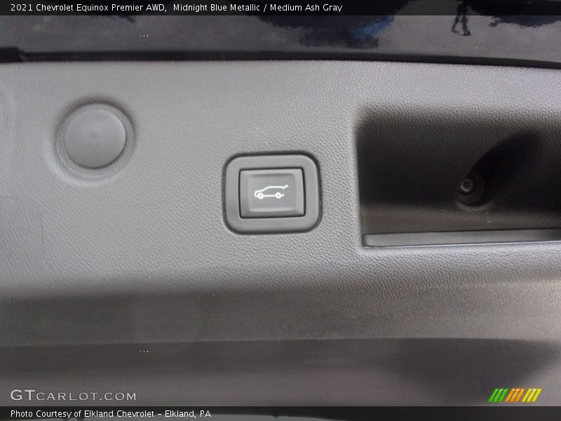 Midnight Blue Metallic / Medium Ash Gray 2021 Chevrolet Equinox Premier AWD