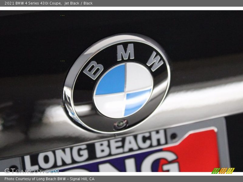 Jet Black / Black 2021 BMW 4 Series 430i Coupe