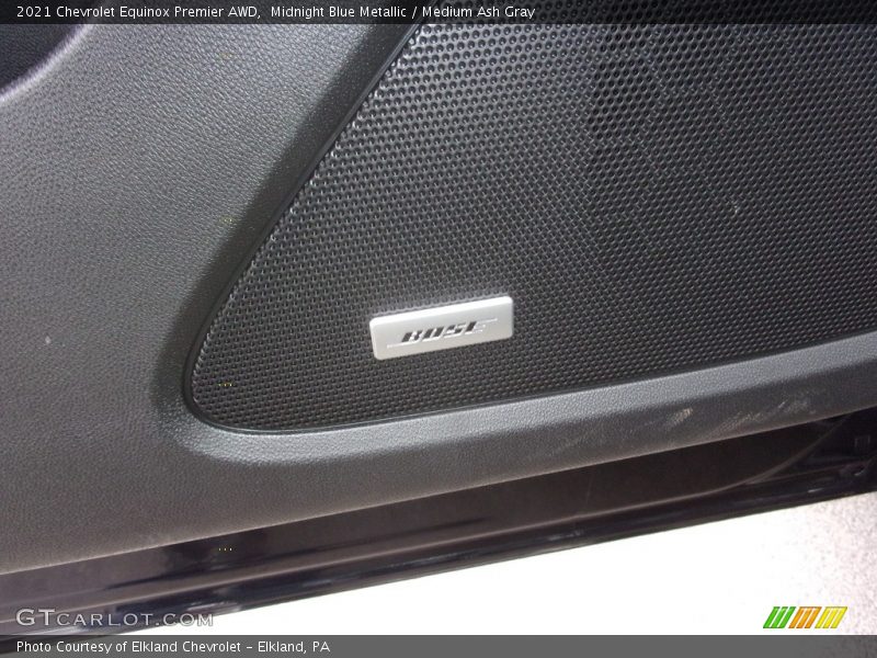 Midnight Blue Metallic / Medium Ash Gray 2021 Chevrolet Equinox Premier AWD