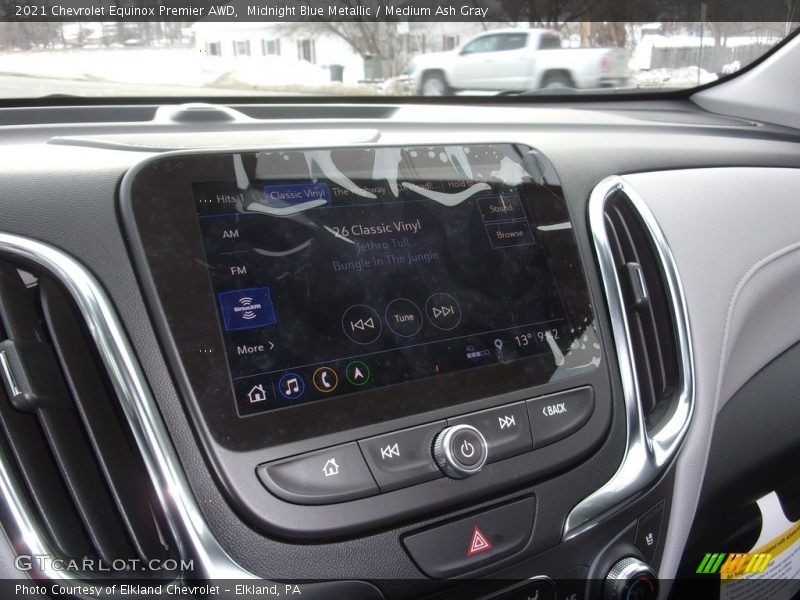 Midnight Blue Metallic / Medium Ash Gray 2021 Chevrolet Equinox Premier AWD