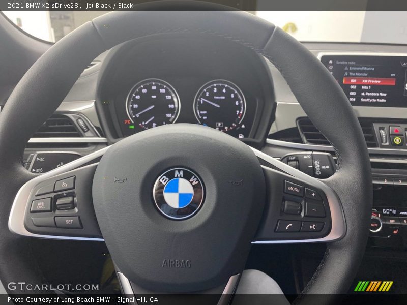 Jet Black / Black 2021 BMW X2 sDrive28i
