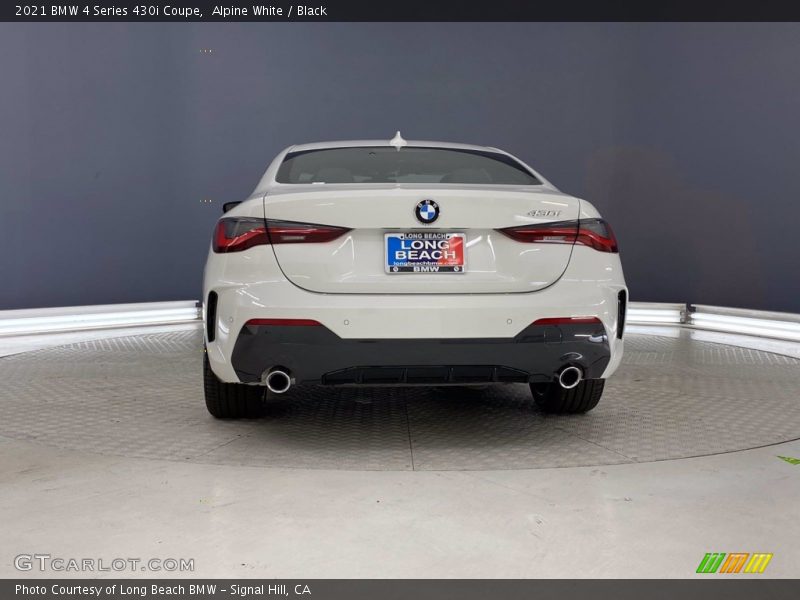 Alpine White / Black 2021 BMW 4 Series 430i Coupe