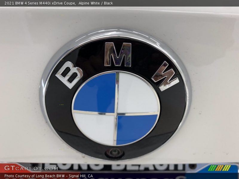 Alpine White / Black 2021 BMW 4 Series M440i xDrive Coupe
